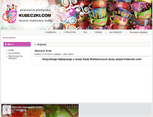 Tablet Screenshot of kubeczki.com